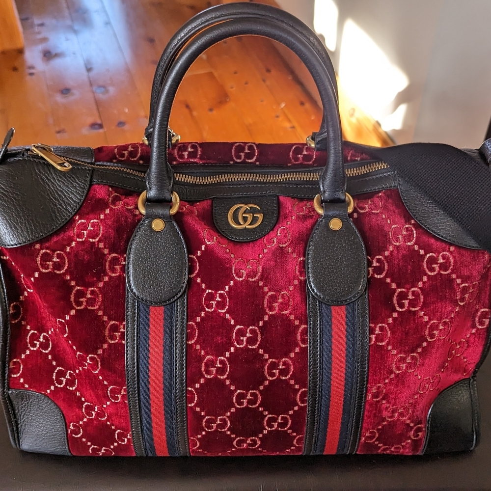 Gucci Convertible Duffle Bag GG‎ - Picture 6 of 14